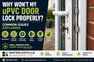 my uPVC door lock properly